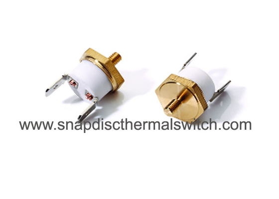 High Reliability Snap Disc Thermal Switch 35 Deg C Snap Action Thermostat